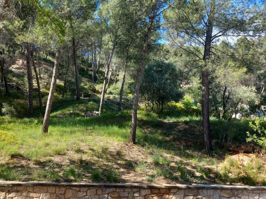 Studio Meyreuil-Terrasse-Au Calme En Campagne-Clim Kültér fotó